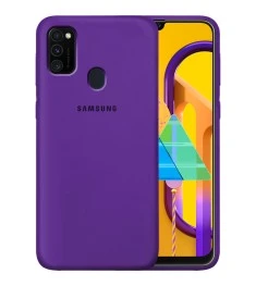 Силикон Original 360 Case Logo Samsung Galaxy M30s (2019) (Фиолетовый)