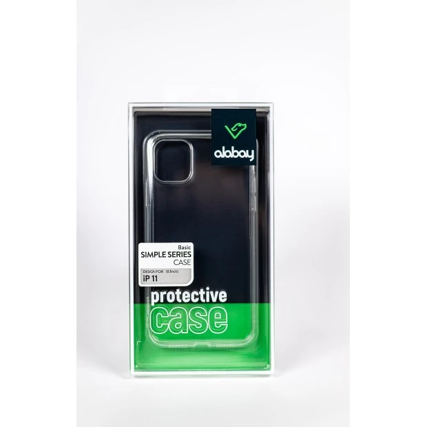 Силіконовий чохол Alabay для Apple iPhone 11 (Прозорий)