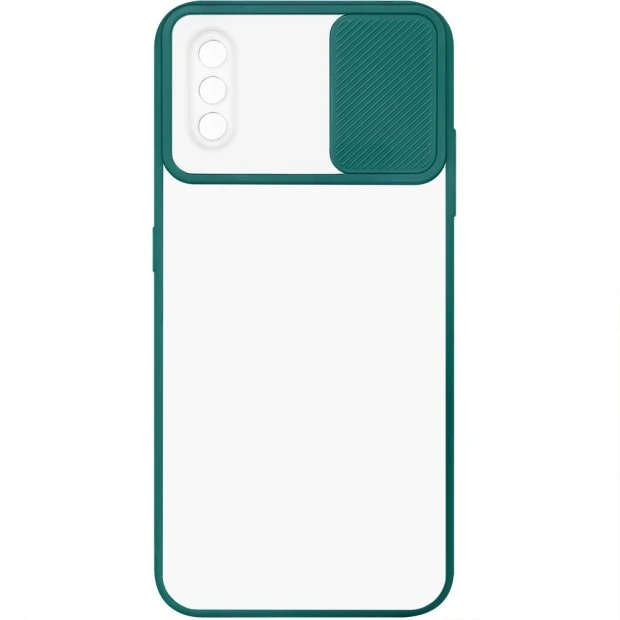 Чохол Totu Curtain для Samsung Galaxy A01 (Темно-зелений)