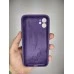 Силіконовий Чохол Original Square RoundCam для Apple iPhone 11 (02) Фіолетовий
