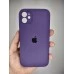 Силіконовий Чохол Original Square RoundCam для Apple iPhone 11 (02) Фіолетовий