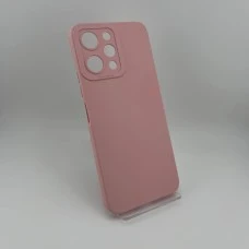 Силіконовий чохол Original Xiaomi Redmi 12 (ShutCam) (Світло-рожевий)