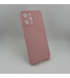 Силіконовий чохол Original Xiaomi Redmi 12 (ShutCam) (Світло-рожевий)