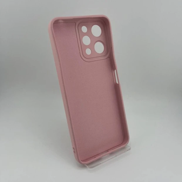 Силіконовий чохол Original Xiaomi Redmi 12 (ShutCam) (Світло-рожевий)