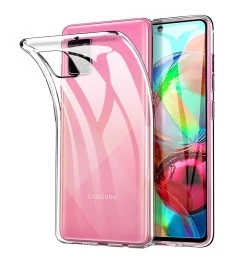Силикон WS Samsung Galaxy A71 (2020) (прозрачный)