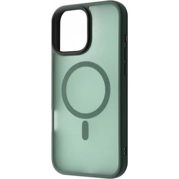 Чехол WAVE Matte Insane Case with MagSafe iPhone 16 Pro Max (Green)