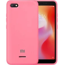 Силикон Original Case Xiaomi Redmi 6A (Клубничный)