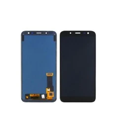 Дисплей для Samsung J600 Galaxy J6 (2018) з чорним тачскрином, з регульованим пі..