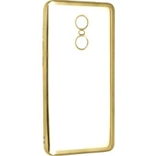 Силиконовый чехол UMKU Line Xiaomi Redmi 5 Plus (Золотой)