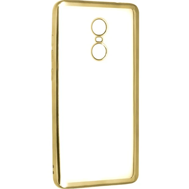 Силиконовый чехол UMKU Line Xiaomi Redmi 5 Plus (Золотой)
