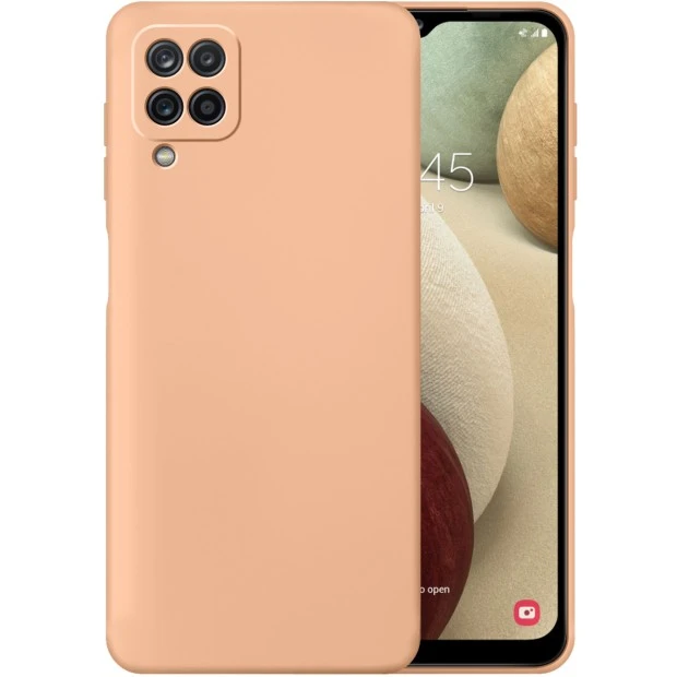Силікон Wave Case Samsung Galaxy A12 (2020) (пудровим)