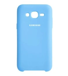 Силикон Original Case Samsung Galaxy J5 (2015) J500 (Светло-голубой)