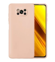 Силикон Original 360 Case Xiaomi Poco X3 (Пудровый)