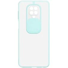 Накладка Totu Curtain Xiaomi Redmi Note 9S / Note 9 Pro (Бирюзовый)