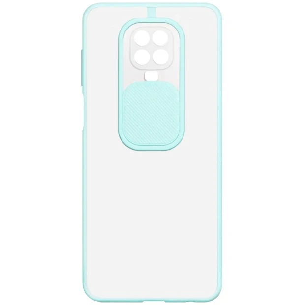 Накладка Totu Curtain Xiaomi Redmi Note 9S / Note 9 Pro (Бирюзовый)