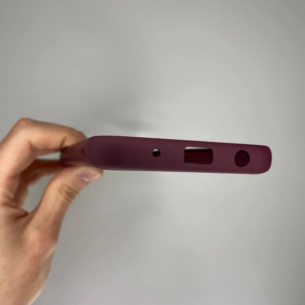 Силикон Original 360 Case Logo Xiaomi Redmi A2 / A1 (ShutCam) (Бордовый)