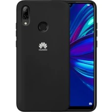 Силикон Original 360 Case Logo Huawei P Smart (2019) / Honor 10 Lite (Чёрный)