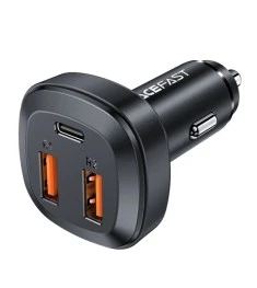 АЗУ-адаптер Acefast B9 66W PD QC 2USB / 1Type-C 5A (Чёрный)