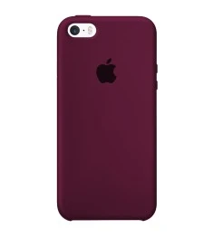 Силикон Original Case Apple iPhone 5 / 5S / SE (57) Marsala