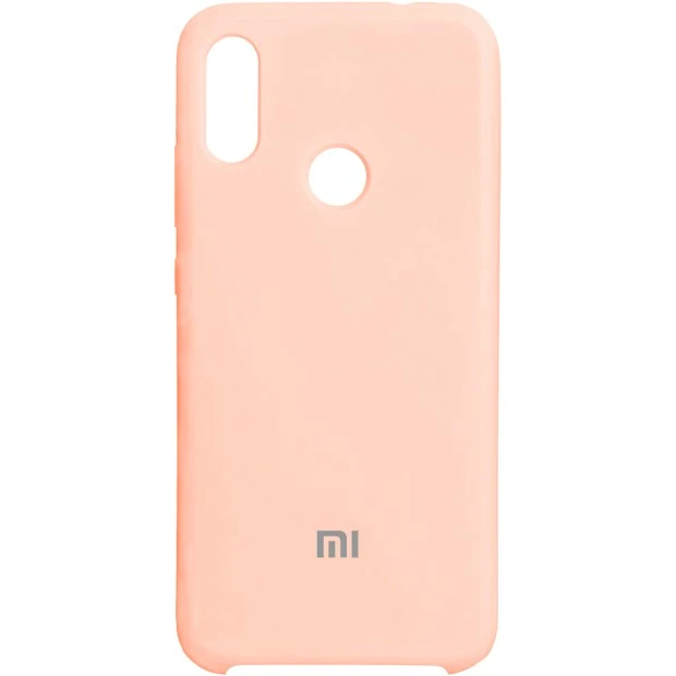 Силиконовый чехол Original Case Xiaomi Redmi Note 7 (Персик)