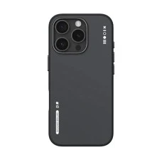 Накладка Blueo Dual-Color Liquid Silicone with MagSafe Apple iPhone 16 Pro Max (Black)