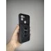 Броньований чохол Ring Serge Armor Case для Xiaomi Redmi A1+  /  Poco C50  /  A2+ (ShutCam) (Чорний)