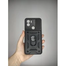 Бронь-чехол Ring Serge Armor Case Xiaomi Redmi A1+ / Poco C50 / A2+ (ShutCam) (Чёрный)