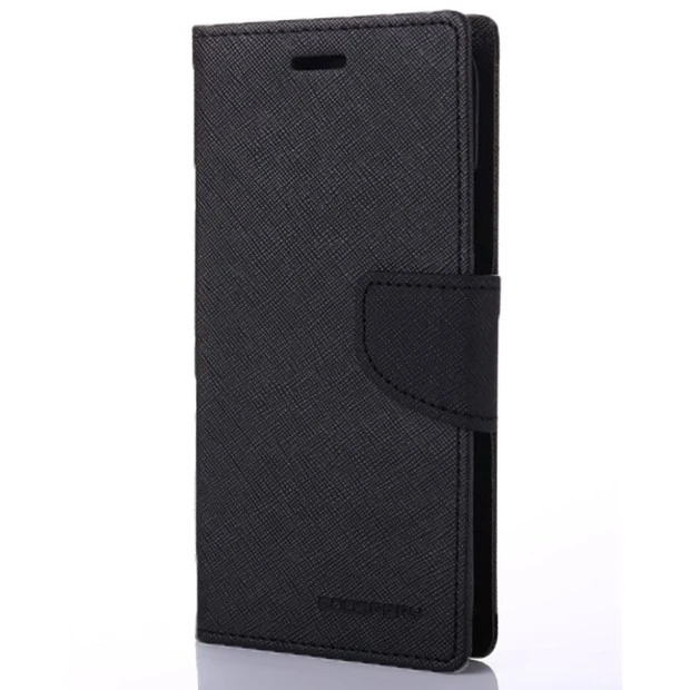 Чехол-книжка Goospery Canvas Diary Meizu  M3 Mini / Meizu M3s Mini (Чёрный)
