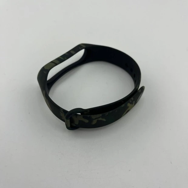 Ремінець Picture Design Xiaomi Mi Band 3  /  Mi Band 4 (4) Камуфляж Зелений