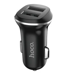 АЗУ-адаптер Hoco Z12 Elite 2USB 2.4A (Чёрный)