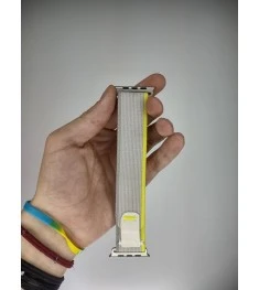 Ремешок Trail Loop Apple Watch 42 / 44 / 49 (Yellow/Grey)