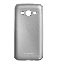 Силикон Molan Shining Samsung Galaxy J3 (2016) J320 (Стальной)