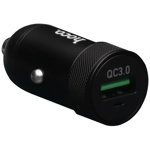 АЗУ-адаптер Hoco Z32A Speed Up QC3.0 1USB (Чёрный)