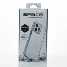 Силикон Space Case 3D Apple iPhone 12 Pro Max (Прозрачный)