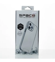 Силикон Space Case 3D Apple iPhone 12 Pro Max (Прозрачный)