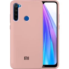 Силикон Original 360 Case Logo Xiaomi Redmi Note 8T (Бежевый)
