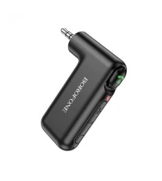 AUX-адаптер Bluetooth Ресивер Borofone BC35 Wideway (Чёрный)