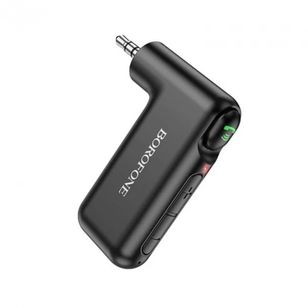 AUX-адаптер Bluetooth Ресивер Borofone BC35 Wideway (Чёрный)