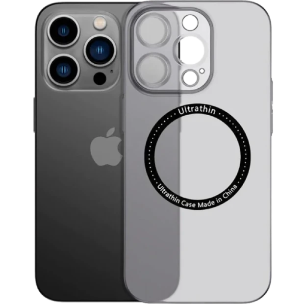 Чехол Ultra-thin Case MagSafe Apple iPhone 15 Pro Max (Transparent)