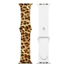 Ремешок Print Apple Watch Silicone 38 / 40 mm (Leopard 1)