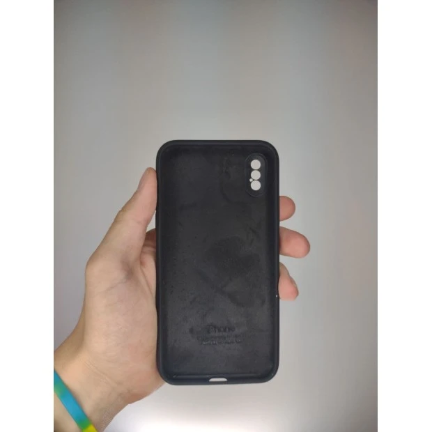 Силикон Original RoundCam Case Apple iPhone X / XS (07) Black