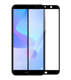 Захисне скло 5D Ceramic Huawei Y6 Prime (2018)  /  Honor 7A Pro Чорне