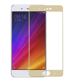 Защитное стекло 3D Xiaomi Mi5s Gold