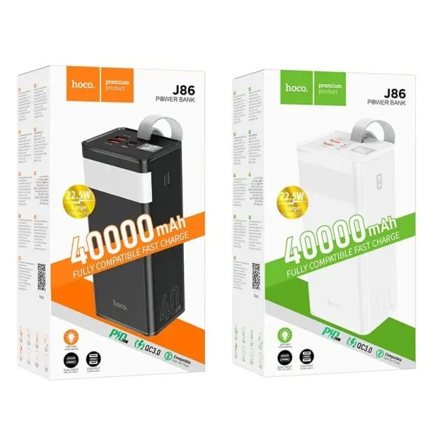 PowerBank Hoco J86 22.5W 40000mAh (Black)