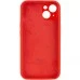 Силіконовий оригінальний чохол RoundCam для Apple iPhone 14 Plus (54) Кармін. Силіконовий оригінальний чохол RoundCam для Apple iPhone 14 Plus (54) Кармін.
