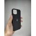 Силіконовий оригінальний круглий чохол для Apple iPhone 15 (07) чорний Силіконовий оригінальний круглий чохол для Apple iPhone 15 (07) чорний
