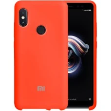 Силикон Original Case Xiaomi Redmi Note 5 / Note 5 Pro (Оранжевый)