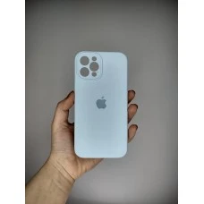 Силіконовий оригінальний чохол RoundCam для Apple iPhone 12 Pro (53) Небесно-блакитний.