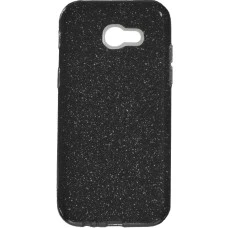 Силиконовый чехол Glitter Samsung Galaxy A5 (2017) A520 (Чёрный)