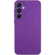 Силикон Original Samsung Galaxy S24 FE (ShutCam) (Сиреневый)